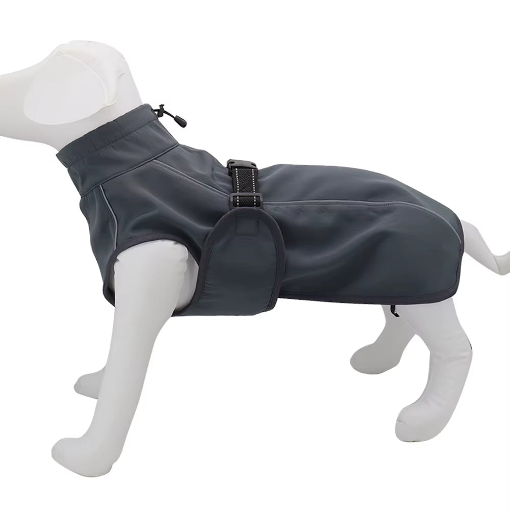 Warm Big Dog Clothes Waterproof Pet Large Dog Jacket Coat Winter Dogs Pets Clothing for French Bulldog Puppy Ropa Perro M-3XL